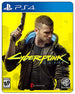 Cyberpunk 2077 PS4 cover showing V holding a pistol in a neon-lit futuristic city, highlighting RPG and open-world action.